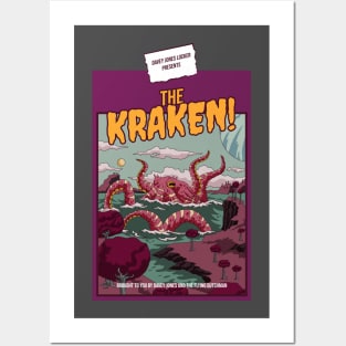 The Kraken. Pirates inspired Posters and Art